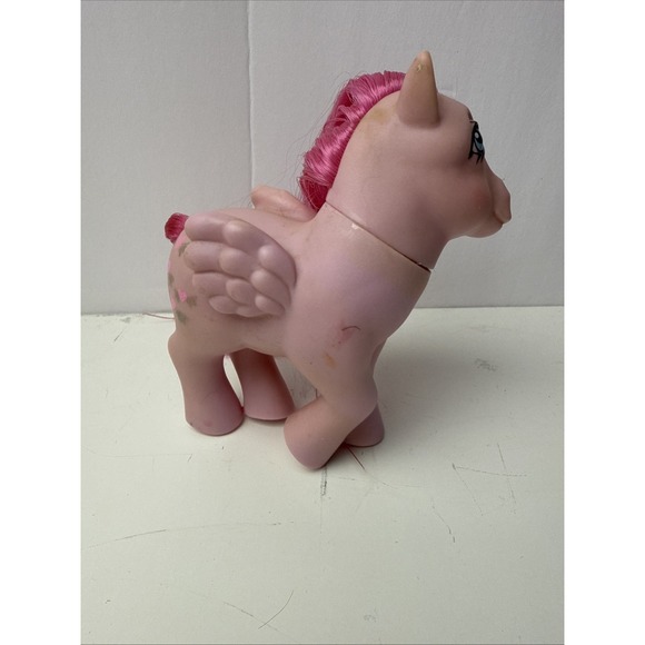 My Little Pony G1 Heart Throb Pegasus MLP G1 Curly Hair Read Marks - Picture 2 of 5